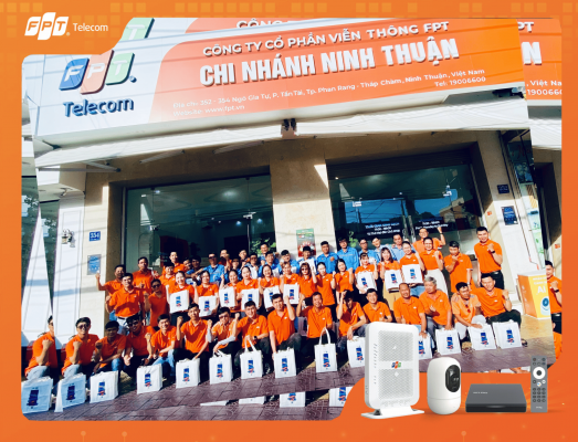 Lắp đặt wifi 6 FPT Ninh Thuận