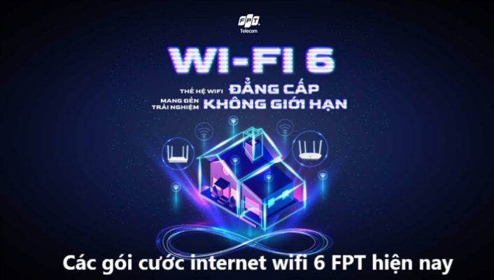Các gói cước internet wifi 6 FPT