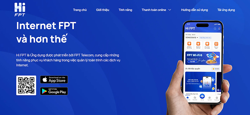 Hướng dẫn cách đổi pass Wifi FPT trên ứng dụng Hi FPT