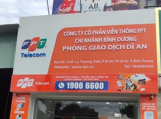 Lắp đặt wifi 6 FPT Dĩ An Bình Dương
