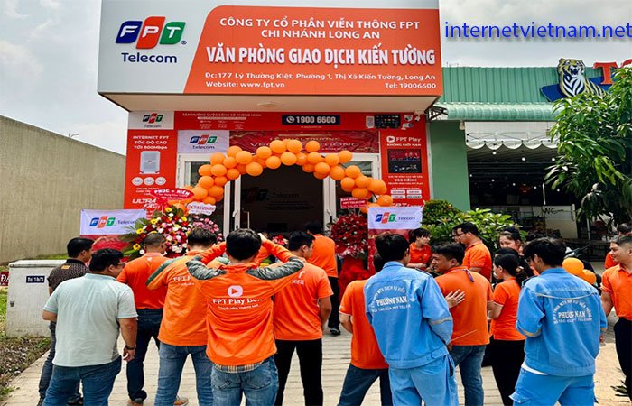 Lắp đặt wifi 6 FPT Kiến Tường﻿ Long An